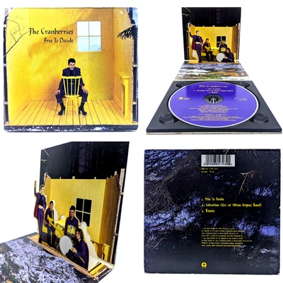 The Cranberries: Free to Decide (1994) CD -UK Import- Rare Pop-Up Case - *M/EX* - Image 1 of 4