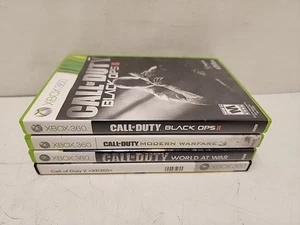 Call Of Duty Spielepaket (4) Black Ops 2, MW3, WAW, COD2 - Bild 1 von 15