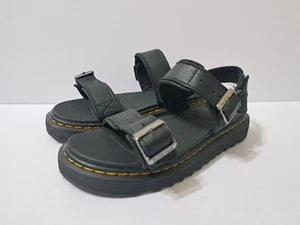 Dr. Martens Klaire J schwarze Damen-Lederriemensandalen Größe 4 - Bild 1 von 7