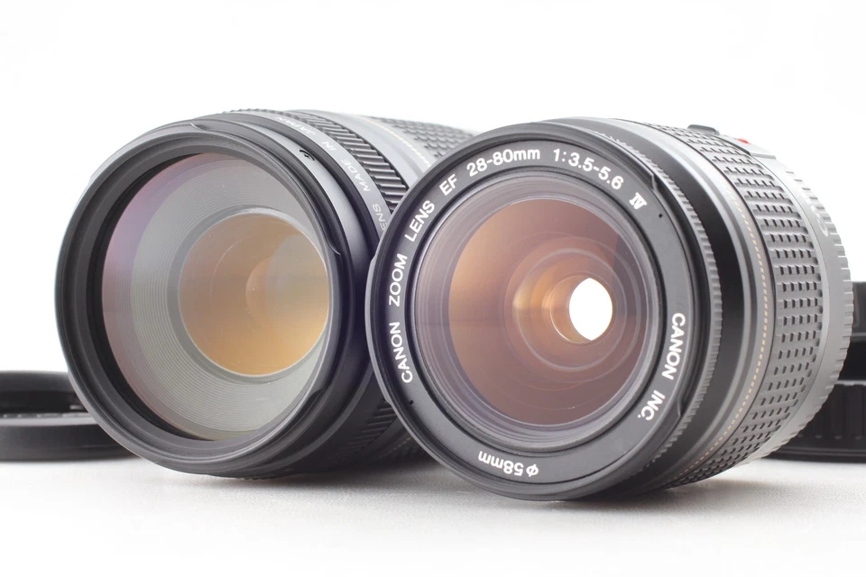 [Casi COMO NUEVO] Canon EF 75-300mm f/4-5.6 II + EF 28-80mm f/3.5-5.6 IV de JAPÓN Foto 1 de 4