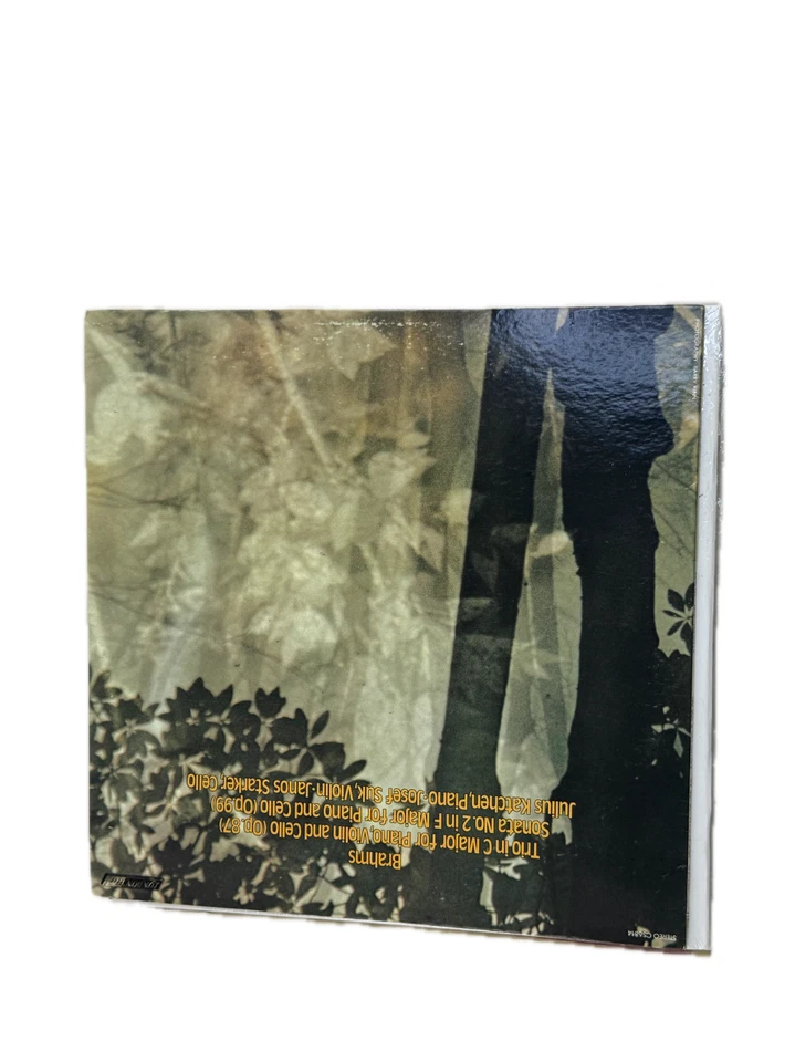 Brahms Trio Op.87 and Cello Sonata No. 2: Suk, Starker, and Katchen CS 6814  - Image 1 of 4