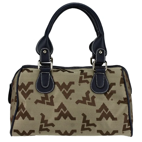 West Virginia Mountaineers The Velvet Handbag, Necklace and Marlo Wallet Cover