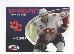 2007-08 AHL Top Prospects #38 Matt Pelech (Belfast Giants)