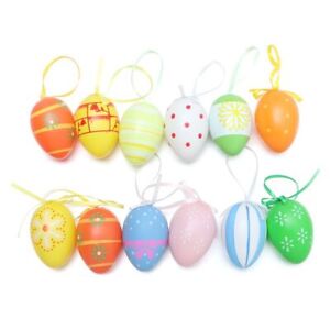 Holiday Supplies Party Decoration Happy Easter Hanging Ornament Easter Eggs