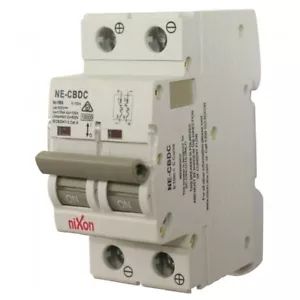 16AMP - 2 Pole 10ka MCB - DC - Circuit Breaker - Picture 1 of 2