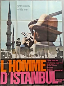 L'HOMME D'ISTAMBUL/1965/SYLVA KOSCINA/KINSKI/BUCHHOLZ/AFFICHE CINÉMA 120X160 CM - Imagen 1 de 1
