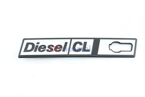 Geschriebenes Logo Initialen Emblem " Diesel CL " Seite Links Fiat Ritmo 1.7 D - Bild 1 von 3