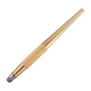 Stylus stylos pour tous écrans tactiles capacitifs 2 en 1 stylo capacitif, jaune - Photo 1 sur 7