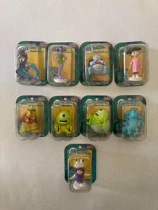 Monsters Inc Figur Mini Puppe Lot 9 Set Selten Retro Japan Hobby M579 - Bild 1 von 4