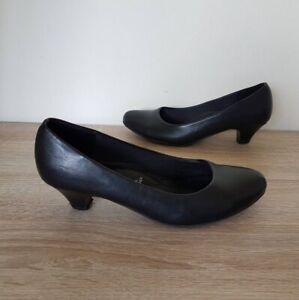Genuine Leather Court Shoes Easy Street Size 4.5 UK - 37.5 EU