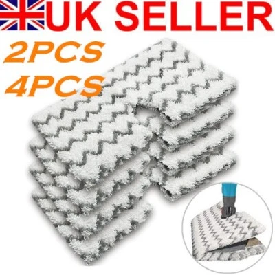 2/4pcs Pads Replacement Shark Steam S6001 S6003UK S3973 Klik n Flip Pocket Mop - image 1 of 3