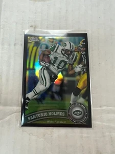 Santonio Holmes 2011 Topps cromo negro refractor #121 #060/299 NrMt - Imagen 1 de 1