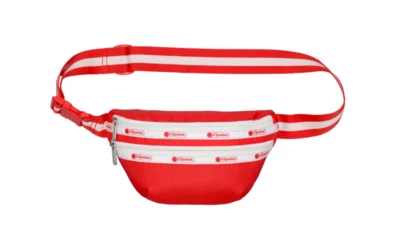 Bolso Cinturón LeSportsac Spectator Rouge Rojo Diario/High Messenger Sling, 2 Tonos Foto 1 de 4