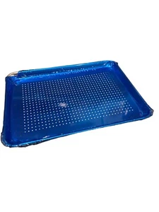 WincoALXP-1813P Perforated Half-Size Sheet Pan  -13” x 18” - Picture 1 of 5