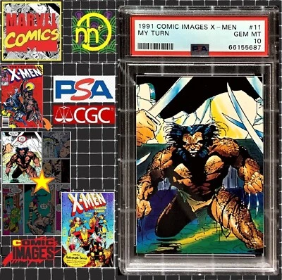 Marvel Comic Images X-Men 1991 - #11 Wolverine My Turn - PSA 10 GEMA COMO NUEVO - POP 3 Foto 1 de 4