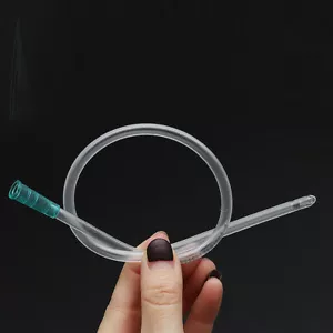10X Disposable Rectal Catheter Anal Canal Plastic Head Enema Rectum Flush Tube - Picture 1 of 11