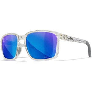 Gafas Wiley X WX Alfa Captivate Lentes Espejo Azul Polarizadas Montura Cristal - Imagen 1 de 1