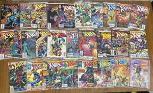 X-Men Marvel Comics Lot of 28 #323-353 1996 MIXED Variant Key Issues Great F1-XG - Picture 1 of 13