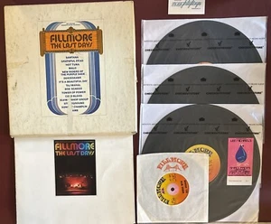 FILLMORE - The Last Days - 1972 Various Artists Set 3 Lps & Booklet - See Pics - Picture 1 of 24