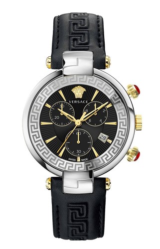 Orologio da polso uomo Versace REVIVE CHRONO RESTYLING 41 mm cinturino pelle VE2M001 2