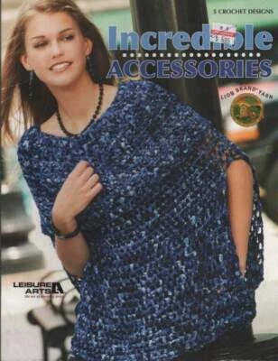 CROCHET INCREDIBLE ACCESSORIES PONCHO/CAPE/MORE!!! - Image 1 of 2