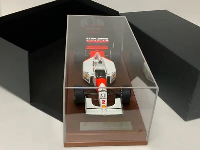 1/18 Modèles AB McLaren MP 4/7 De La Saison F1 1992 Gerhard Berger Cuir AB11 - Photo 1/4