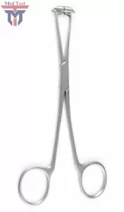 Septum Forceps 6 inch steel body piercing tool - Picture 1 of 3