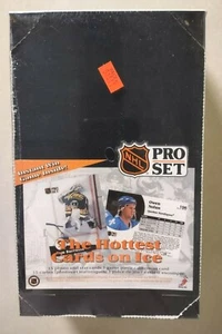 Juego de tarjetas coleccionables de hockey 1991-92 paquete de 36 ¡caja de cera sellada de fábrica completa! - Imagen 1 de 6
