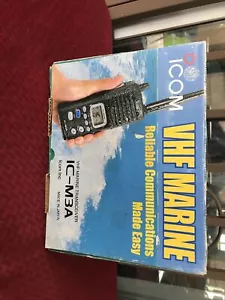 Icom IC-M3A Marine VHF Handheld Radio - Picture 1 of 7