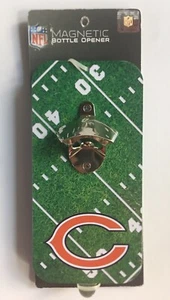NEW NFL CHICAGO BEARS MAGNETIC BOTTLE OPENER CLINK N DRINK - Picture 1 of 2