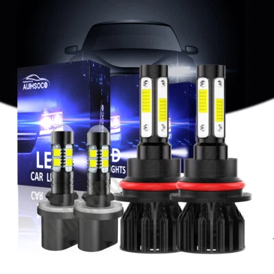 For Oldsmobile Silhouette GLS Van 4-Door 2001-2004 LED Headlight Fog Light Bulbs - Image 1 of 4
