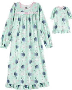 The Secret Life of Pets Little Girls Flannel Nightgown & Doll Gown NWT Size 4 - Picture 1 of 2