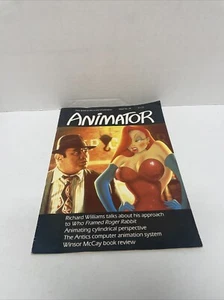 #24 ANIMATOR vintage UK animation magazine Who Framed Roger Rabbit Rare - Imagen 1 de 8