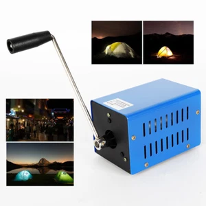 Mini Handkurbel Generator Outdoor Notfall-Ladegerät Mit USB Ladegerät Power Bank - Bild 1 von 12
