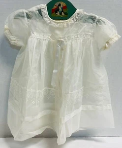 *Vintage*1940's- 1950's**Christening Dress**24239T S177 - Picture 1 of 6