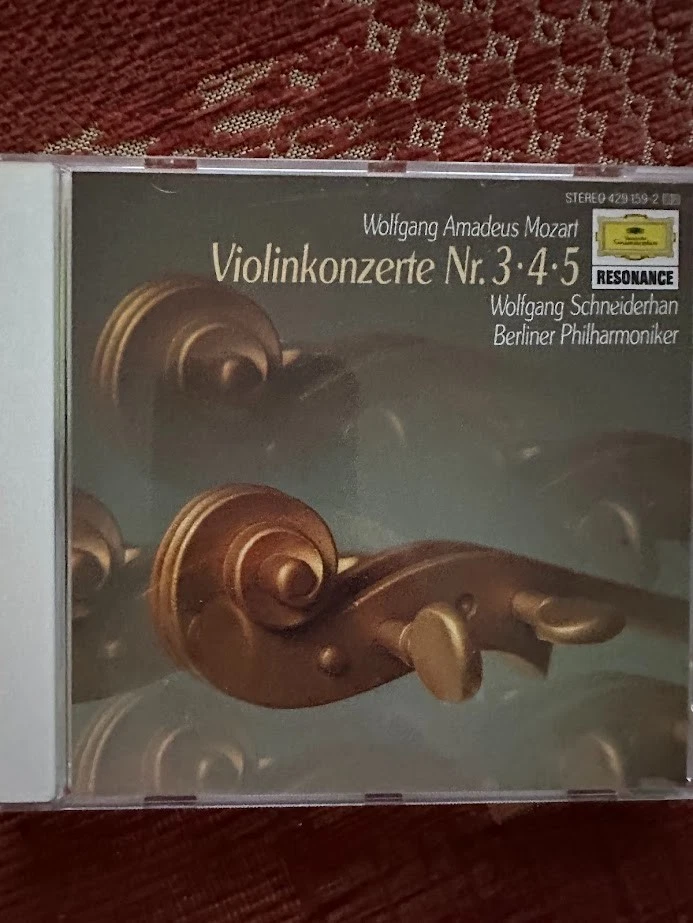 CD Violinkonzerte Nr. 3 4, 5, Berliner Philharmoniker Zustand sehr gut - Bild 1 von 2