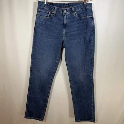 Pantalones de mezclilla atléticos Levis 541 calce cónico para hombre talla 36x34 *33 real, azul lavado medio Foto 1 de 4