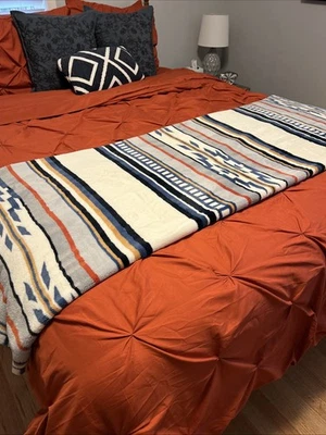 Pendleton Fleece Throw Blanket Saltillo Stripe  50" x 70" - Image 1 of 4