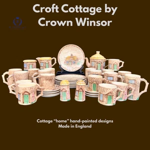 Croft Cottage by Crown Winsor, Made in England, "Select Piece(s)" - Picture 1 of 20