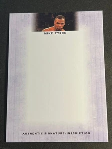 2012 Leaf PROOF MISSING AUTO & # Mike Tyson Boxing Inscriptions - Picture 1 of 2