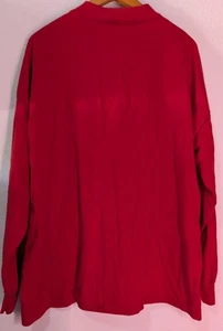 Russell athletic Red mock turtleneck shirt mens size XXL (8) - Picture 1 of 4