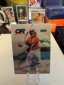 Cámara Smith 2025 Onyx Rips béisbol en tarjeta refractor automático RC Astros - Imagen 1 de 2