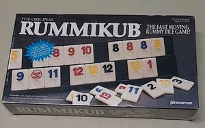Vintage Original Rummikub Tile Game Pressman 1990 Brand New - Picture 1 of 2