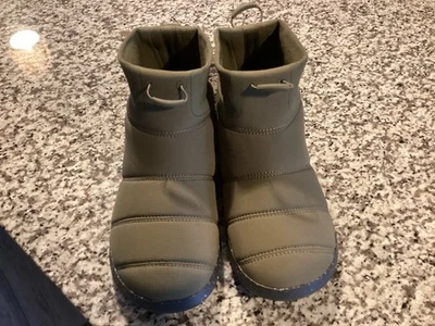 REI Co-op Camp Dreamer Green Mid Pull On Outdoor Booties - Image 1 of 4