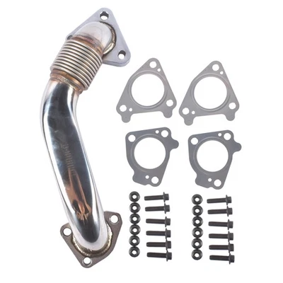 Right Up Pipe & Gasket Bolts for Chevy Silverado GMC Sierra 2500 3500 2001-2004 - Image 1 of 4