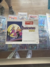 Disney Darkwing Duck NES Instruction Manual Booklet Only Capcom 1992 USA OEM