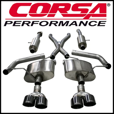 Kit de escape trasero gato Corsa Sport 2,75" apto para Jeep Grand Cherokee Trackhawk 2018-21 Foto 1 de 4