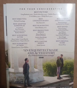  MY POLICEMAN - DVD - Harry Styles & Emma Corrin--2022 FYC - Imagen 1 de 2