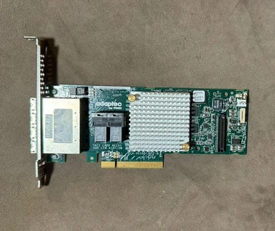 ADAPTEC ASR-78165 4-Port SAS/SATA 6Gb/s RAID Controller - Image 1 of 3