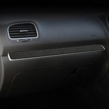RHD Carbon Fiber Car Dashboard Panel Sticker Fit For VW Golf 6 GTI R MK6 08-12